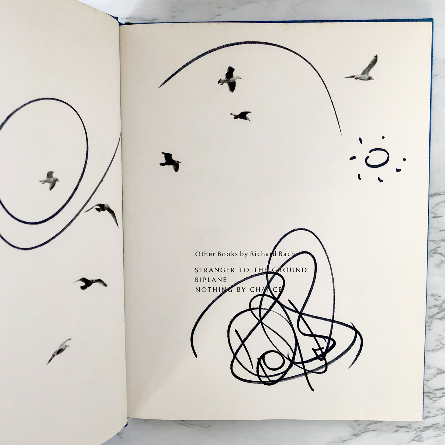 Jonathan Livingston Seagull by Richard Bach SIGNED & DOODLED! [FIRST EDITION]