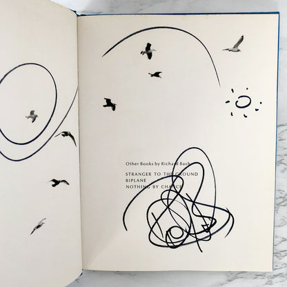 Jonathan Livingston Seagull by Richard Bach SIGNED & DOODLED! [FIRST EDITION]