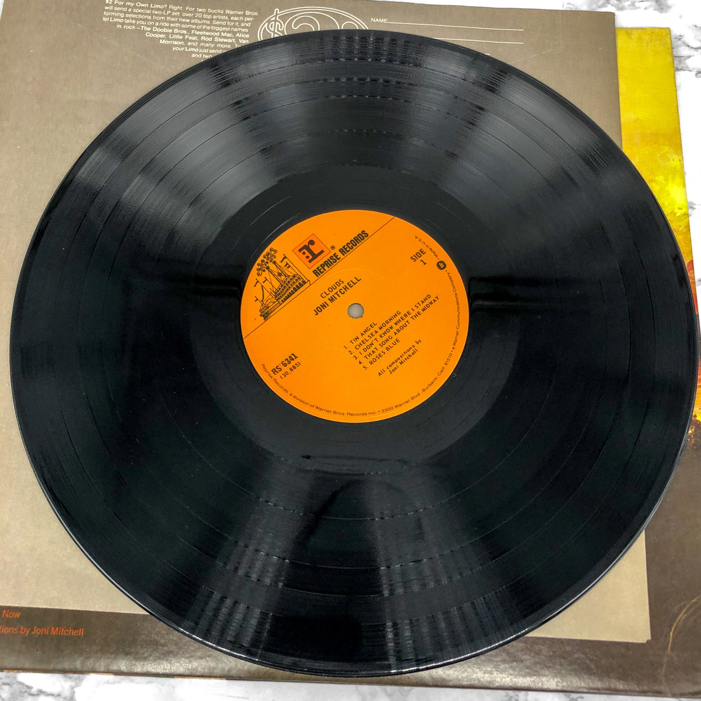 Joni Mitchell - Clouds [VINYL LP] 1969 • Reprise