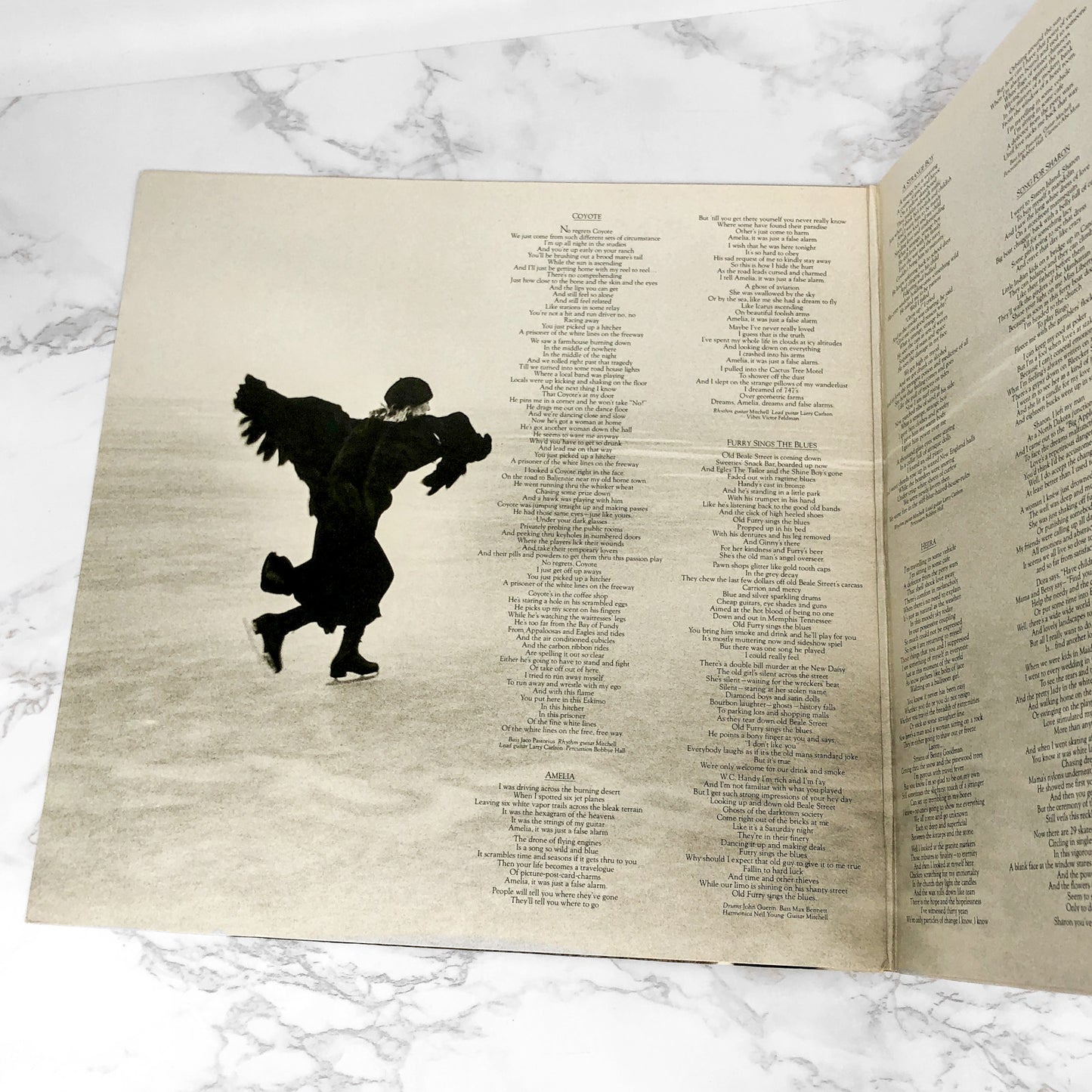 Joni Mitchell – Hejira [VINYL LP] 1976 • Asylum Records