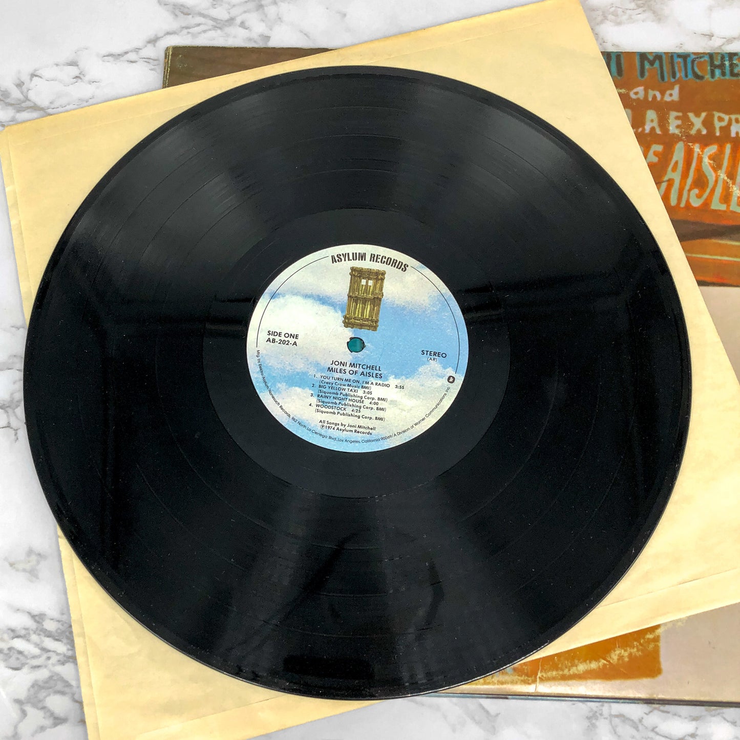 Joni Mitchell & The L.A. Express – Miles Of Aisles [DOUBLE VINYL LP] 1974 • Asylum