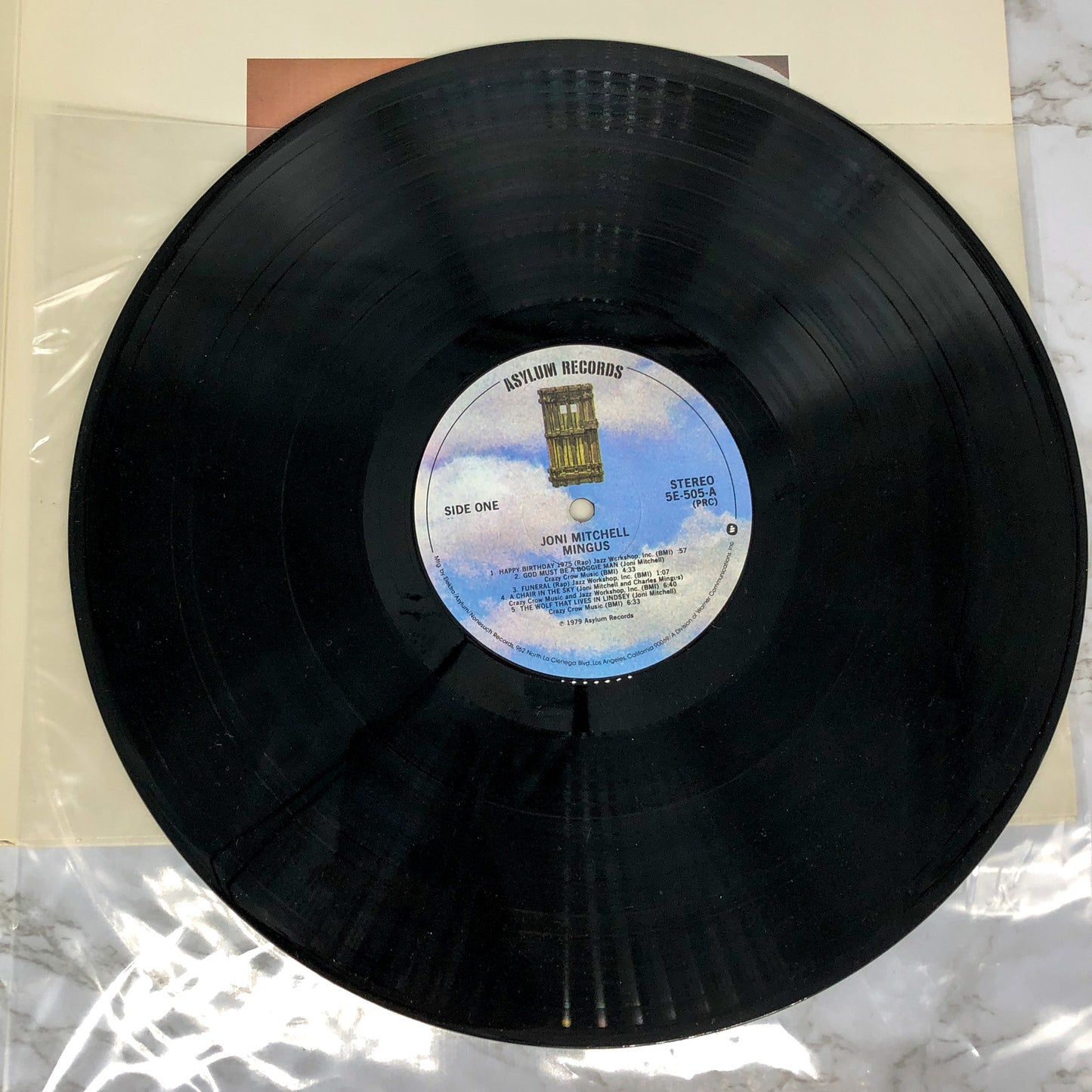 Joni Mitchell – Mingus [VINYL LP] 1979 • Asylum Records
