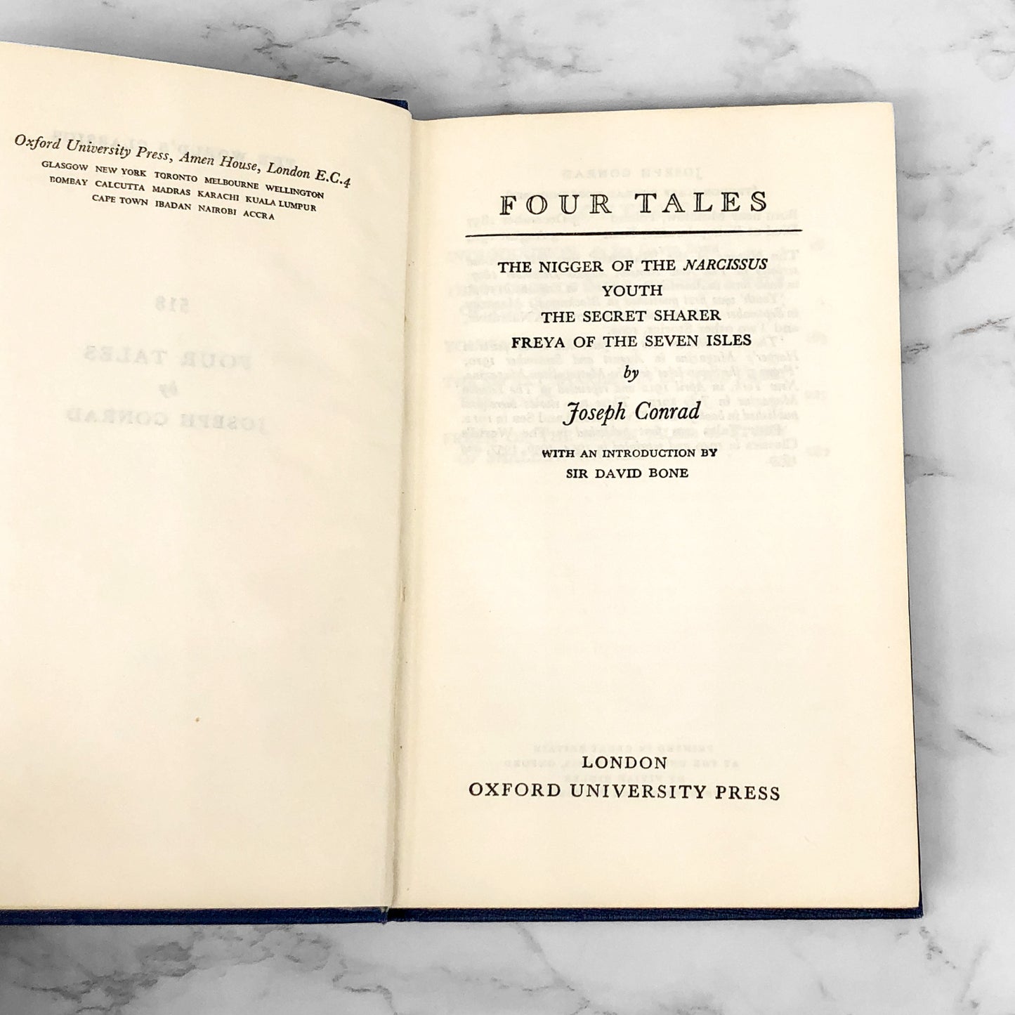 Four Tales by Joseph Conrad [U.K. MINIATURE FIRST EDITION] 1959