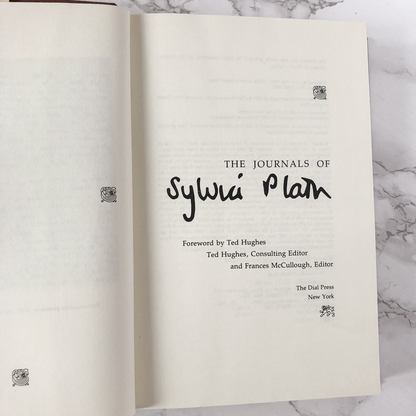 The Journals of Sylvia Plath (FIRST EDITION) - Bookshop Apocalypse