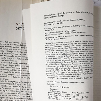 The Journals of Sylvia Plath (FIRST EDITION) - Bookshop Apocalypse