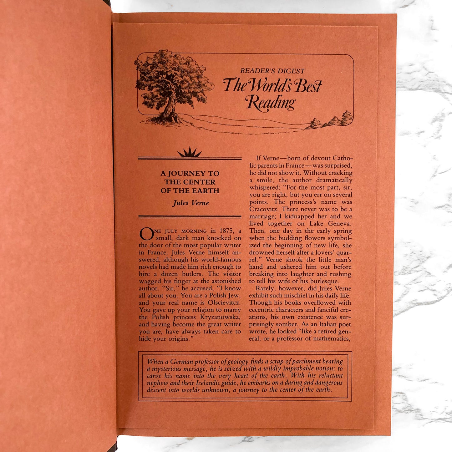 Journey to the Center of the Earth by Jules Verne [ILLUSTRATED HARDCOVER] 1992