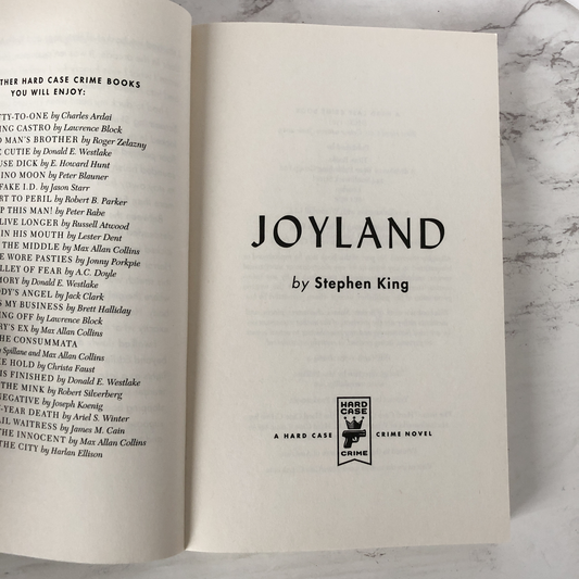 Joyland by Stephen King [FIRST EDITION] - Bookshop Apocalypse