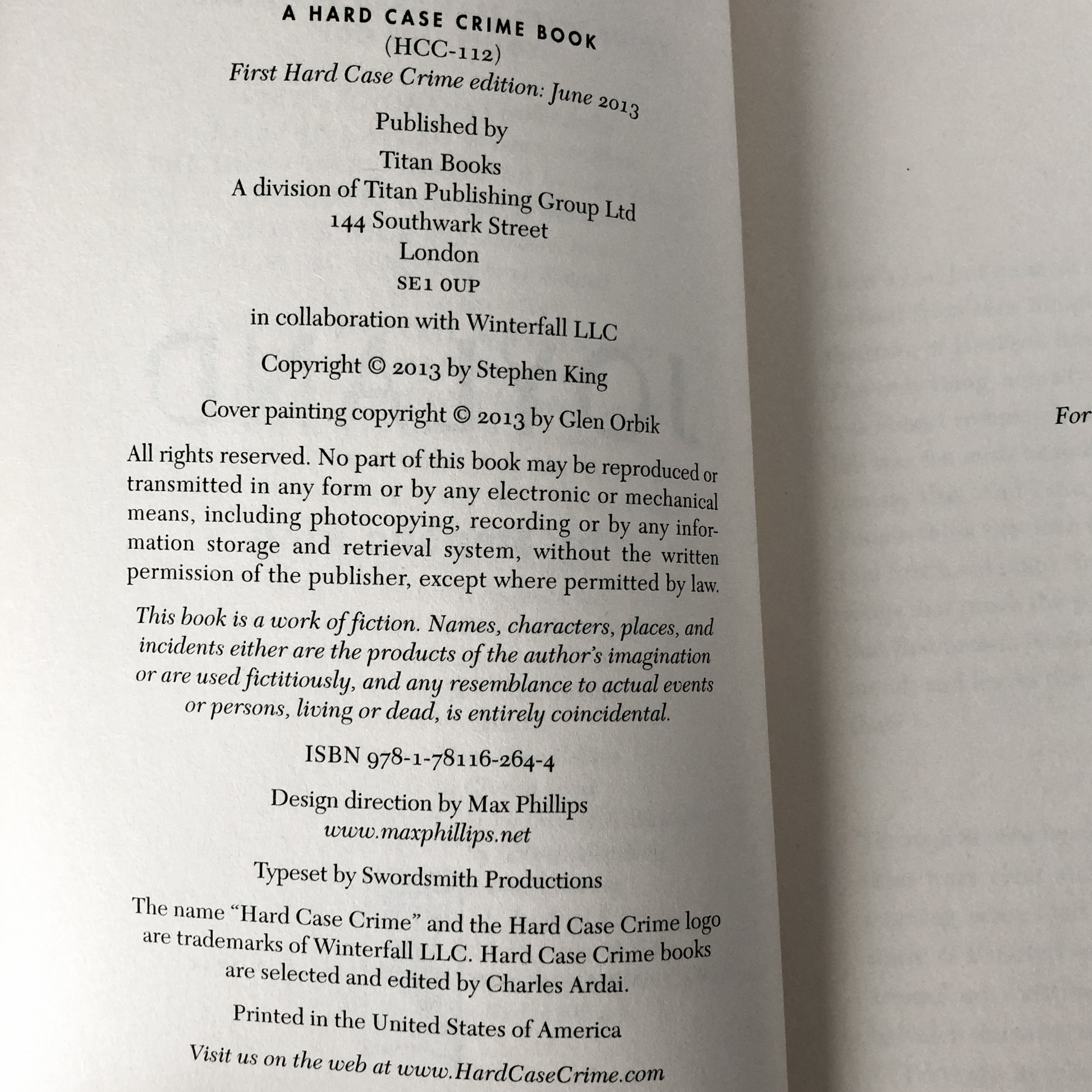 Joyland by Stephen King [FIRST EDITION] - Bookshop Apocalypse