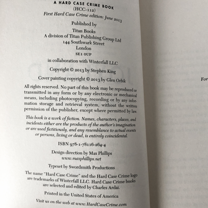 Joyland by Stephen King [FIRST EDITION] - Bookshop Apocalypse