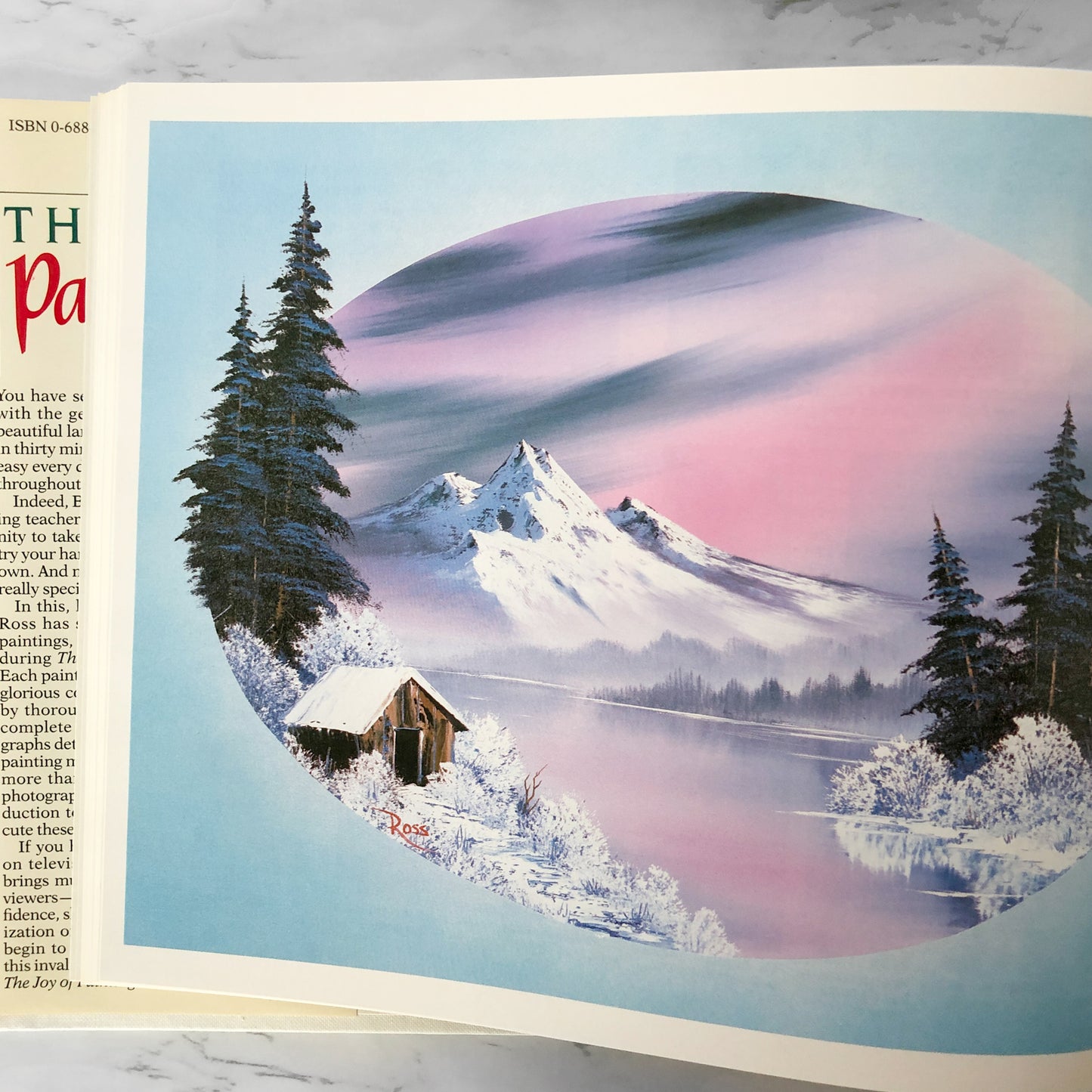 The Best of the Joy of Painting by Bob Ross & Annette Kowalski [FIRST EDITION / 1989]