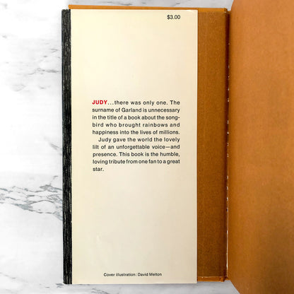 Judy: A Remembrance by David Melton [FIRST EDITION / 1972]