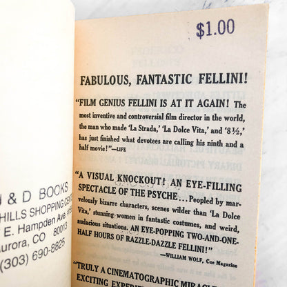 Juliet of the Spirits by Federico Fellini [FIRST PRINTING / 1966]