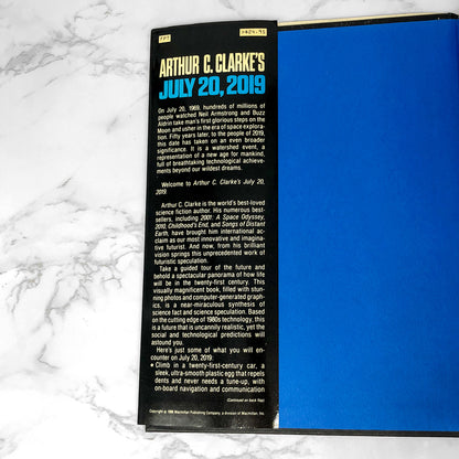 July 20, 2019: Life in the 21st Century by Arthur C. Clarke [FIRST EDITION] 1986