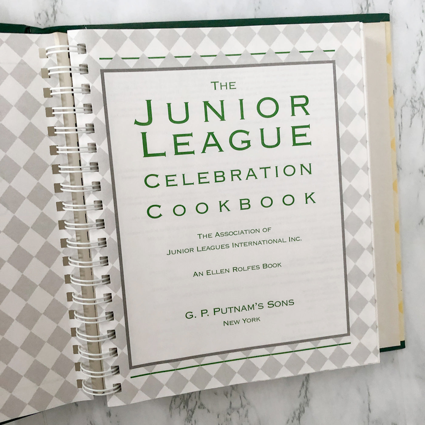 The Junior League Celebration Cookbook [FIRST EDITION]