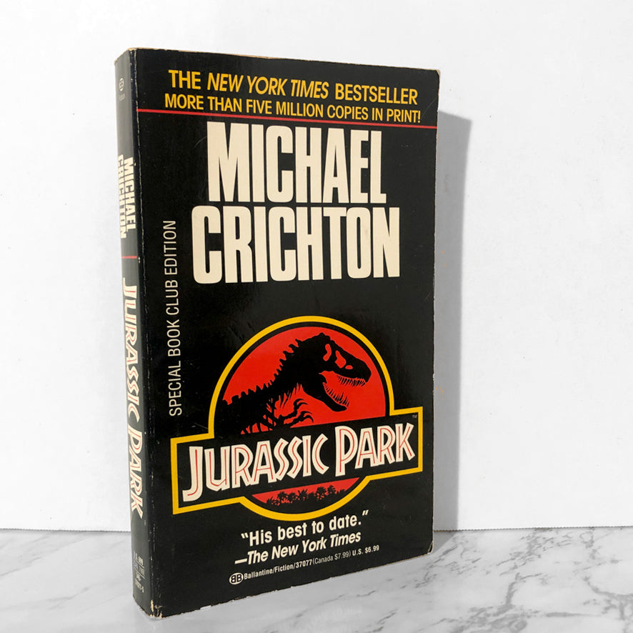 Jurassic Park by Michael Crichton [MOVIE TIE-IN PAPERBACK / 1993] - Bookshop Apocalypse