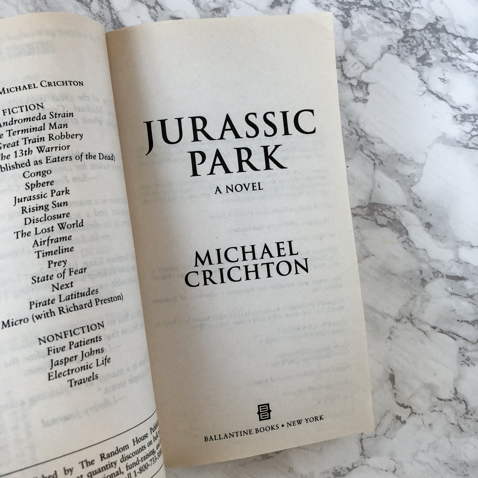 Jurassic Park & The Lost World by Michael Crichton - Bookshop Apocalypse