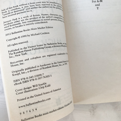 Jurassic Park & The Lost World by Michael Crichton - Bookshop Apocalypse