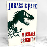 Jurassic Park by Michael Crichton [FIRST EDITION / FIRST PRINTING] 1990