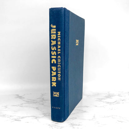 Jurassic Park by Michael Crichton [FIRST EDITION / FIRST PRINTING] 1990