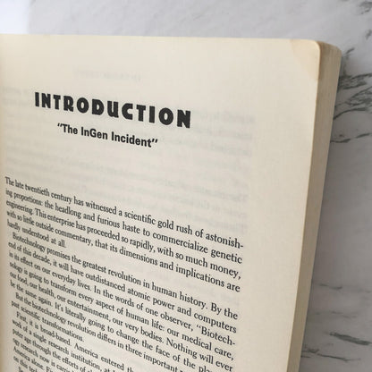 Jurassic Park by Michael Crichton [RARE ADVANCE READERS EDITION] 1990