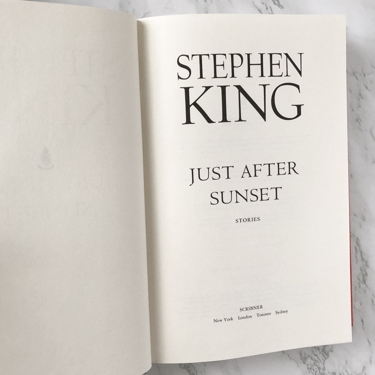 Just After Sunset by Stephen King [FIRST EDITION / FIRST PRINTING] - Bookshop Apocalypse