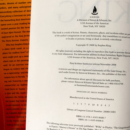 Just After Sunset by Stephen King [FIRST EDITION / FIRST PRINTING] - Bookshop Apocalypse