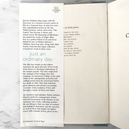 Just an Ordinary Day: The Uncollected Stories of Shirley Jackson [1997 FIRST EDITION / FIRST PRINTING]