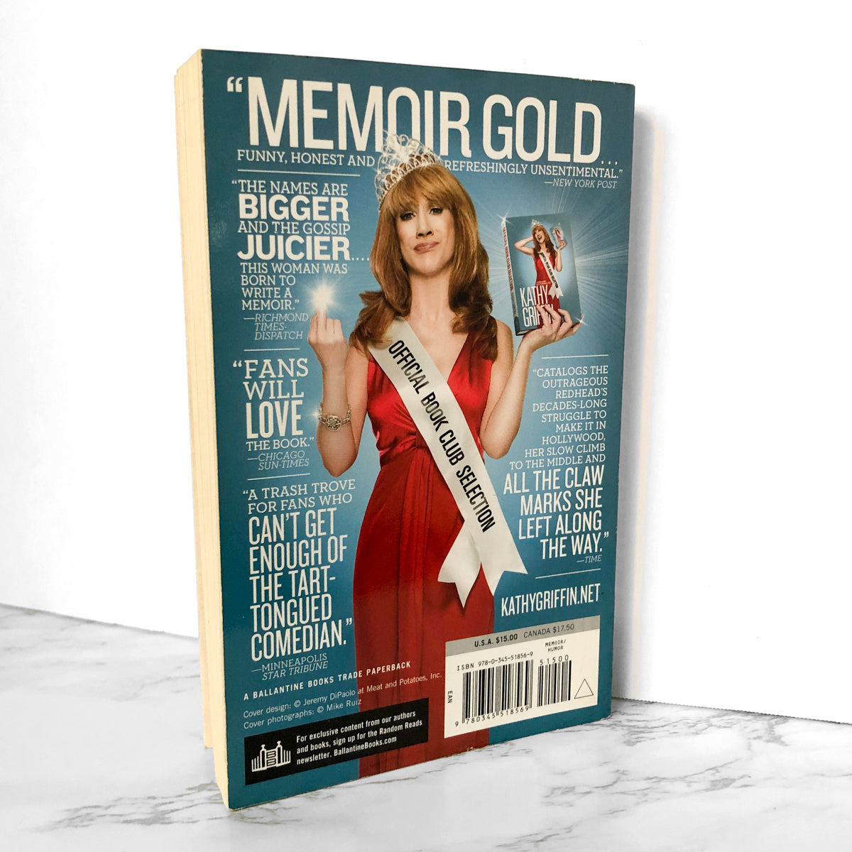Official Book Club Selection: A Memoir According to Kathy Griffin [TRADE PAPERBACK] - Bookshop Apocalypse