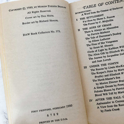 The Keepers Price & Other Stories by Marion Zimmer Bradley & Friends [1980 PAPERBACK]