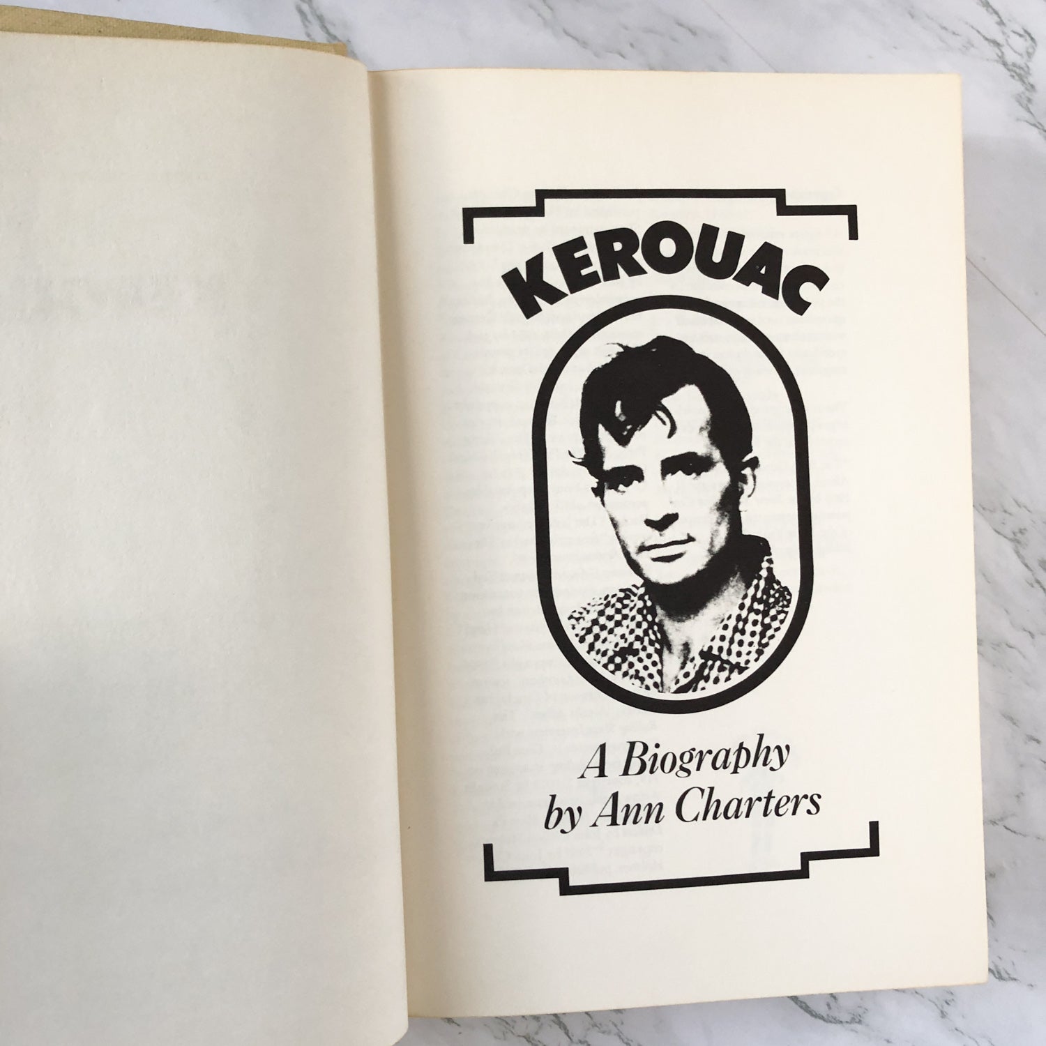 Kerouac: A Biography by Ann Charters [FIRST EDITION / FIRST PRINTING] - Bookshop Apocalypse