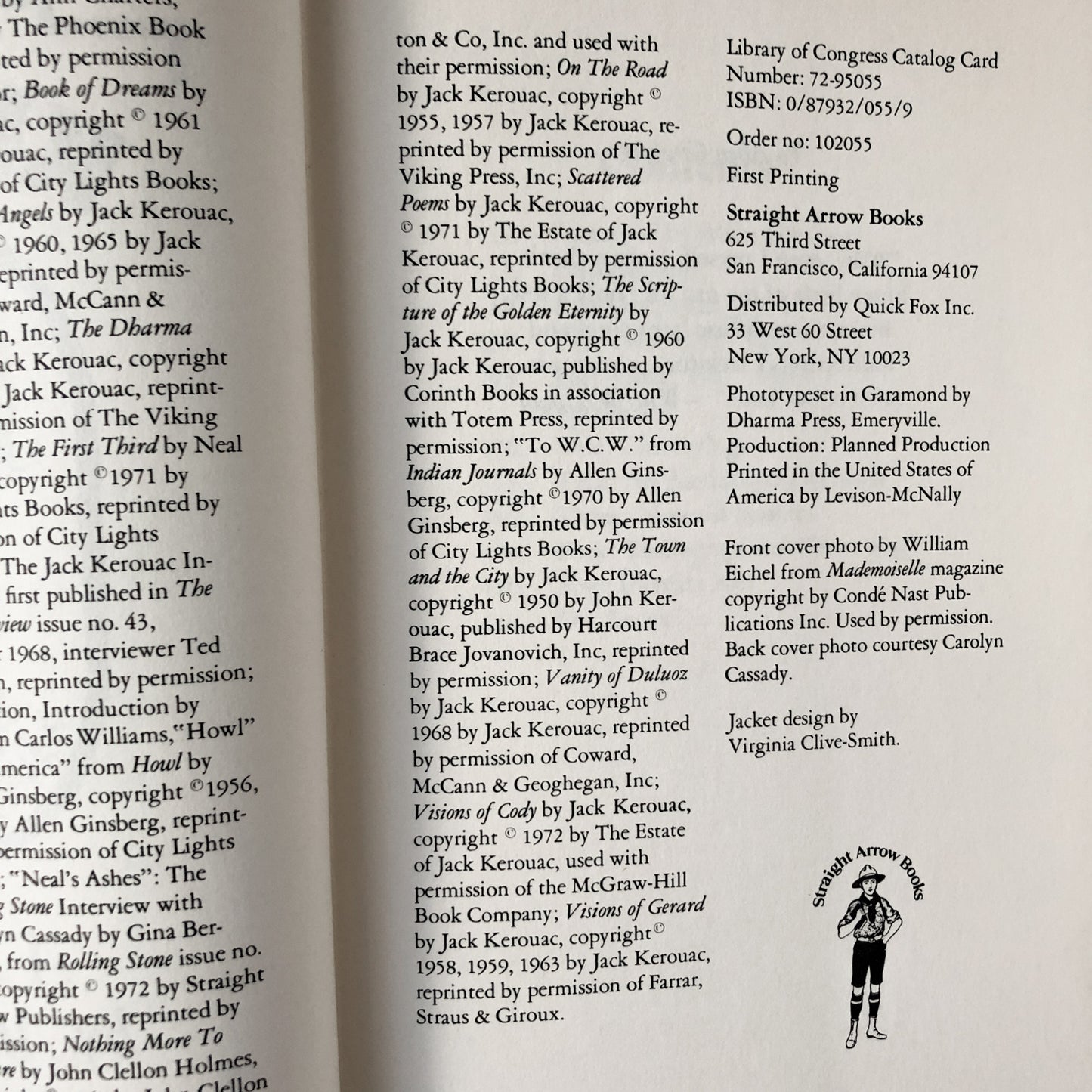 Kerouac: A Biography by Ann Charters [FIRST EDITION / FIRST PRINTING] - Bookshop Apocalypse