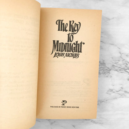 The Key to Midnight by Leigh Nichols "aka Dean Koontz" [FIRST EDITION / FIRST PRINTING] 1979