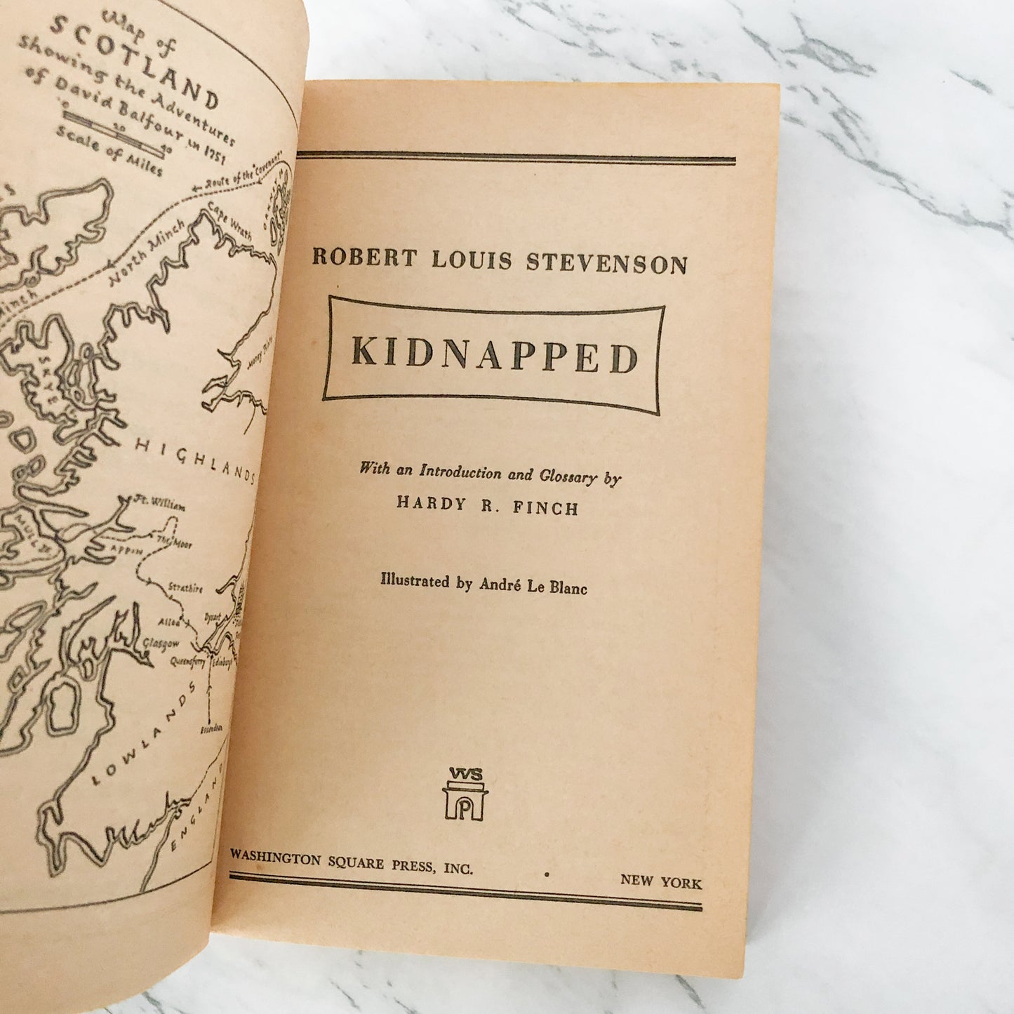 Kidnapped by Robert Louis Stevenson [1964 PAPERBACK]