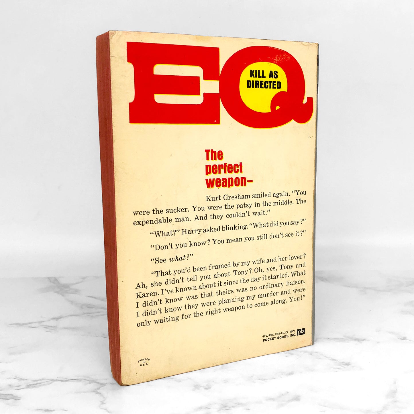 Kill as Directed by Ellery Queen [FIRST EDITION PAPERBACK] 1963