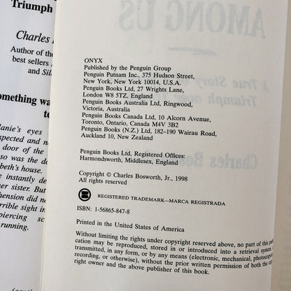 A Killer Among Us: A True Story of Murder and Justice by Charles Bosworth Jr. [FIRST EDITION]