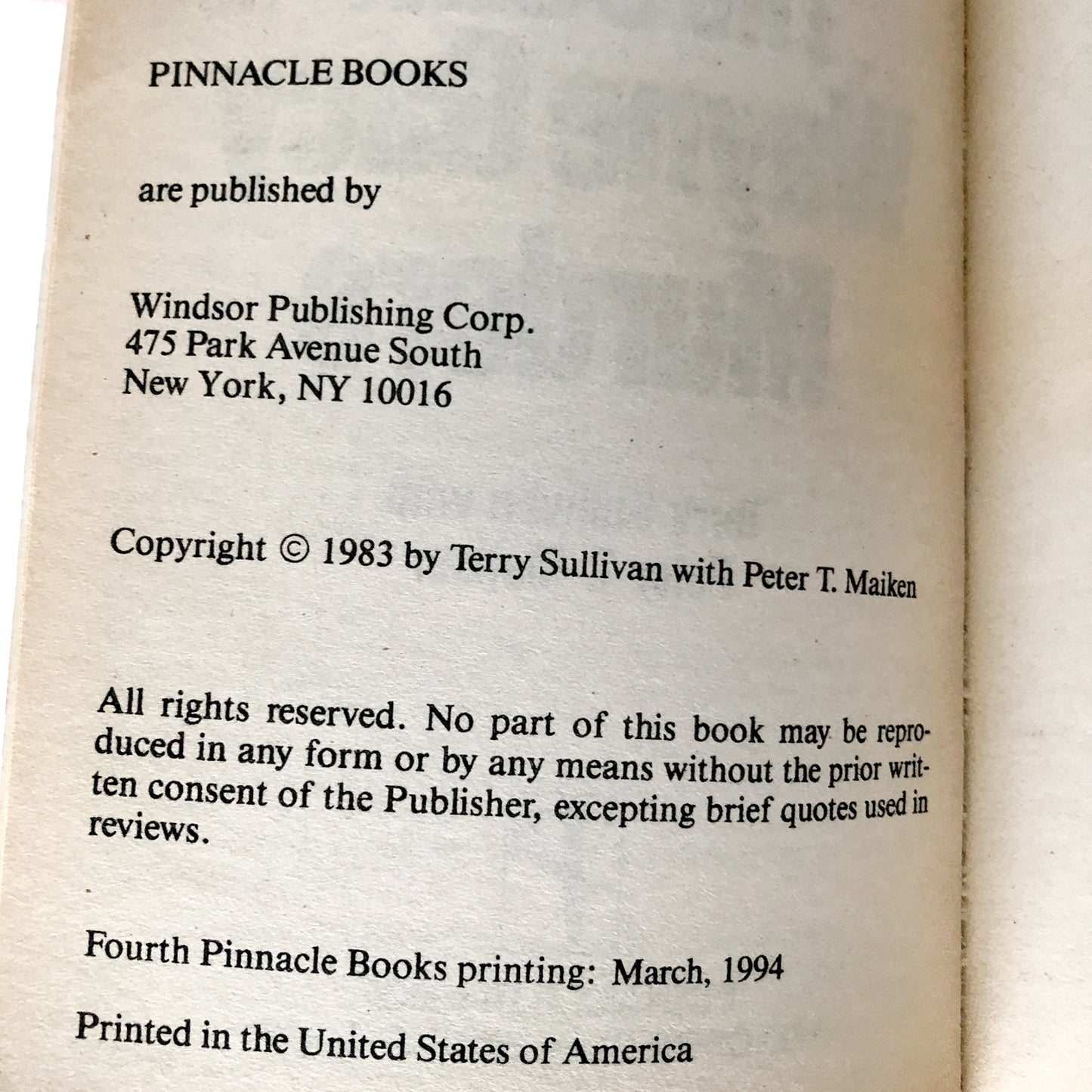 Killer Clown: The John Wayne Gacy Murders by Terry Sullivan [1994 PAPERBACK]