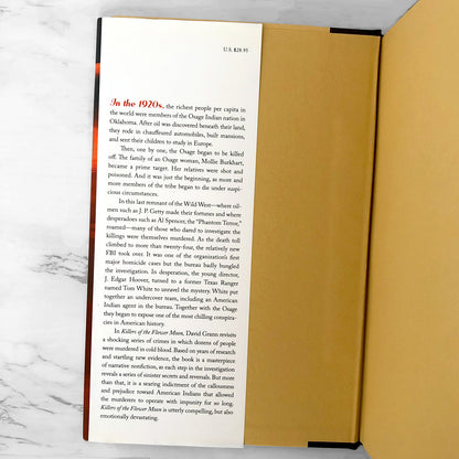 Killers of the Flower Moon: The Osage Murders & the Birth of the FBI by David Grann [2017 HARDCOVER]