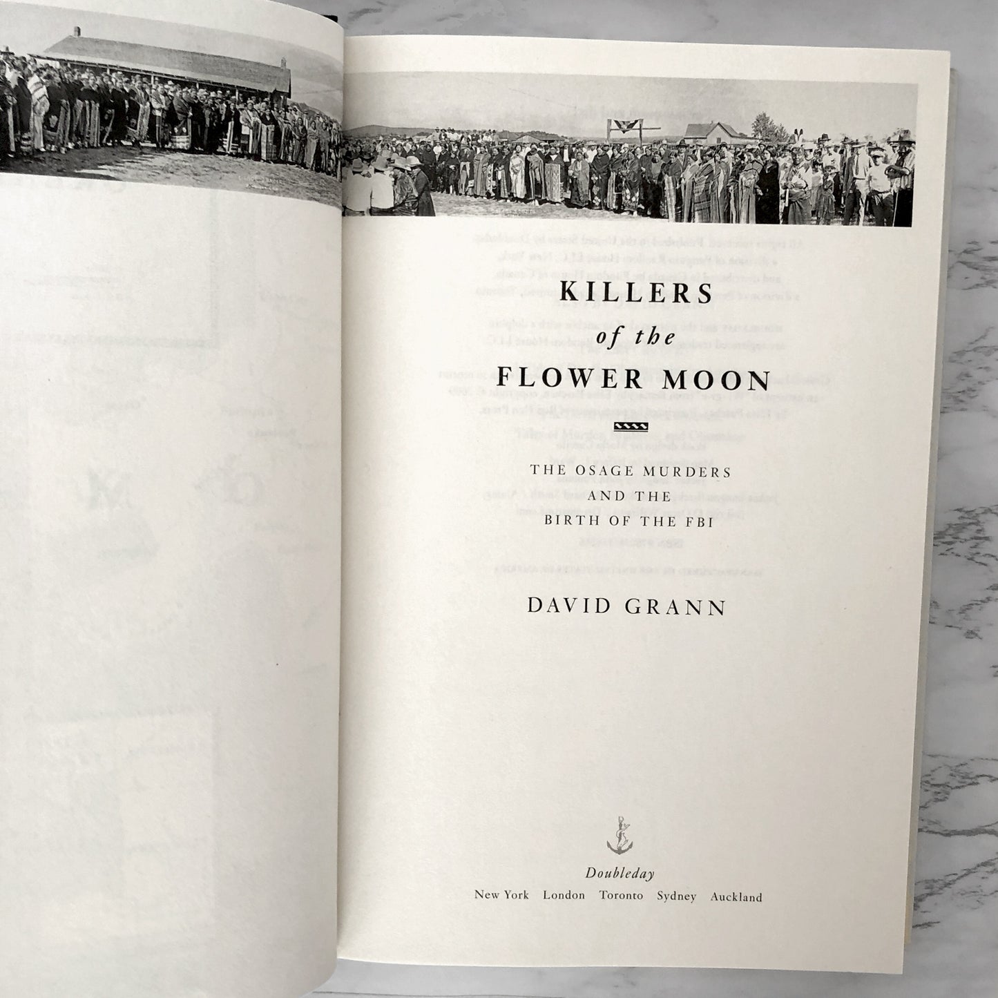 Killers of the Flower Moon: The Osage Murders & the Birth of the FBI by David Grann [2017 HARDCOVER]