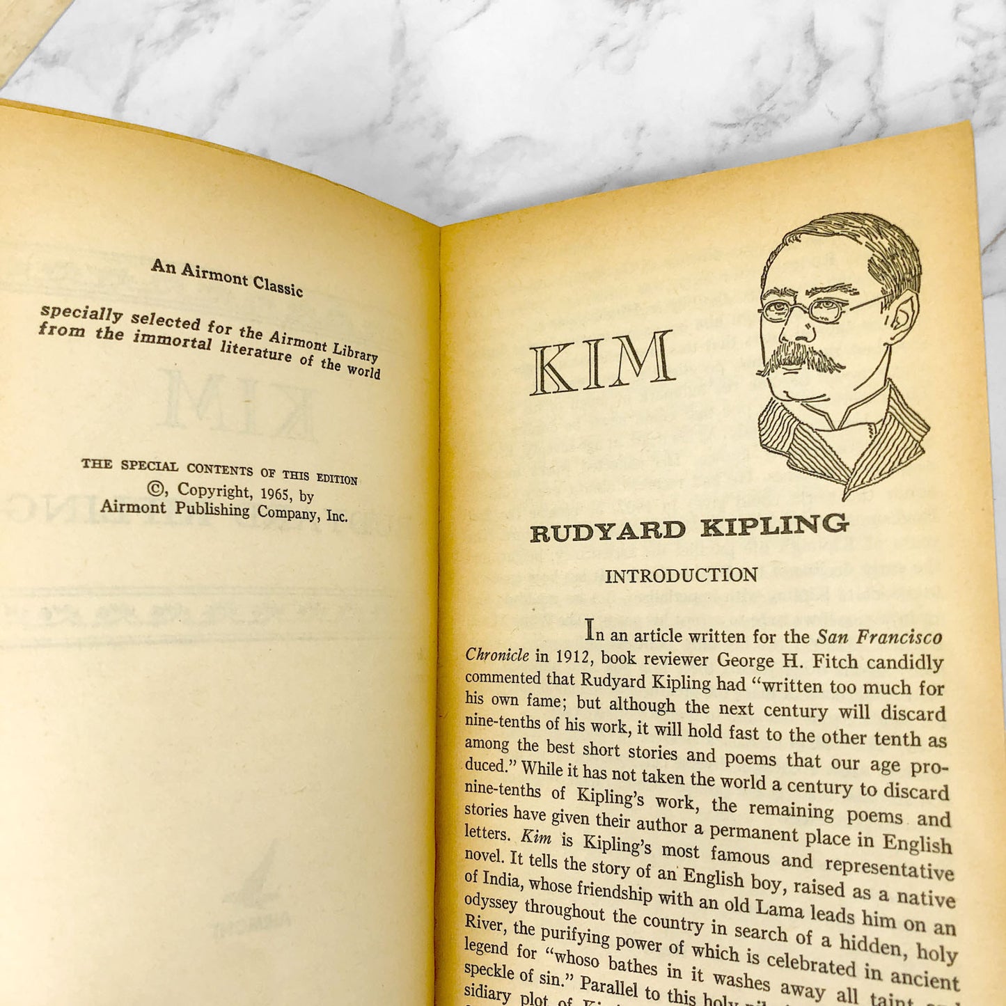 Kim by Rudyard Kipling [1965 PAPERBACK]