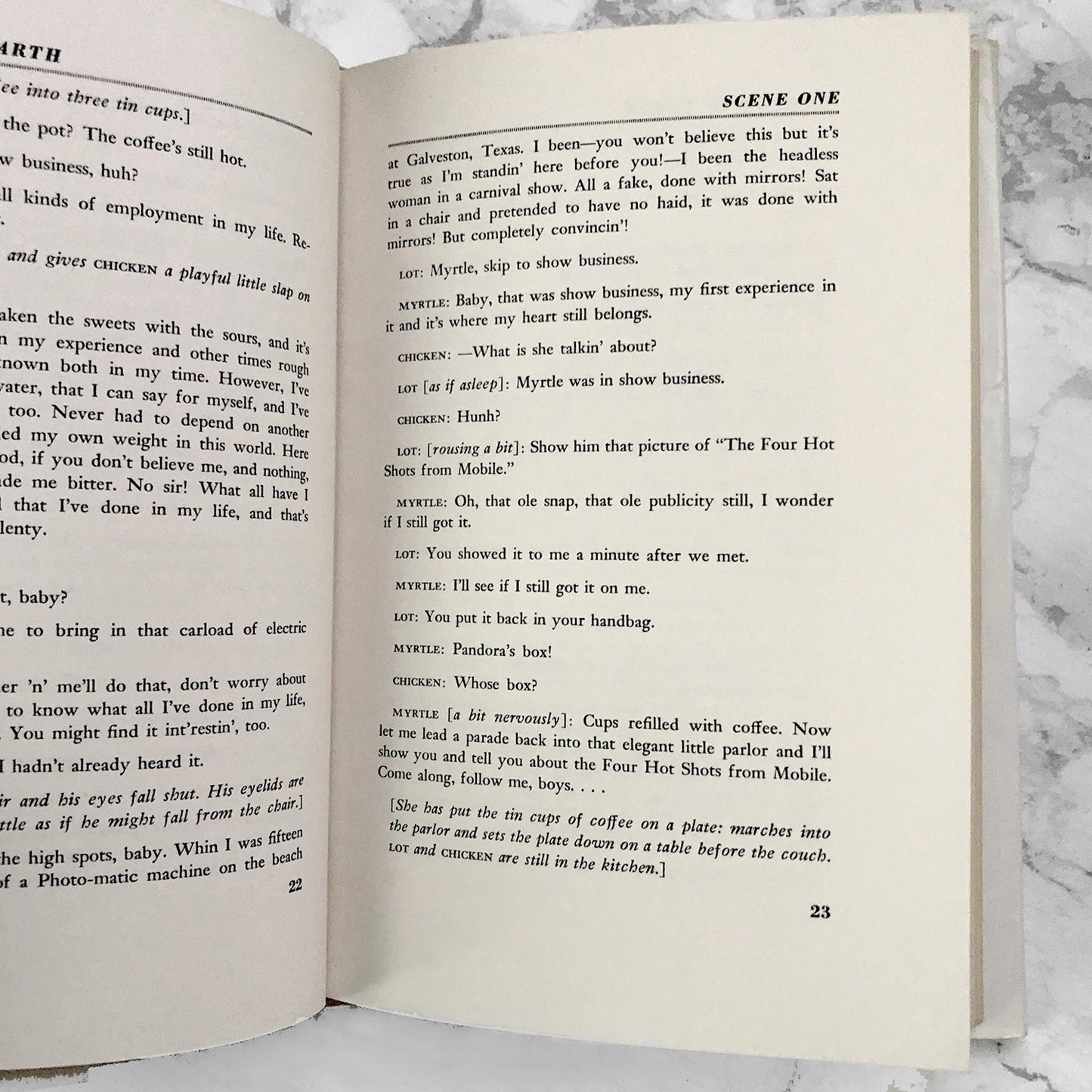 Kingdom of Earth by Tennessee Williams [FIRST EDITION] 1968