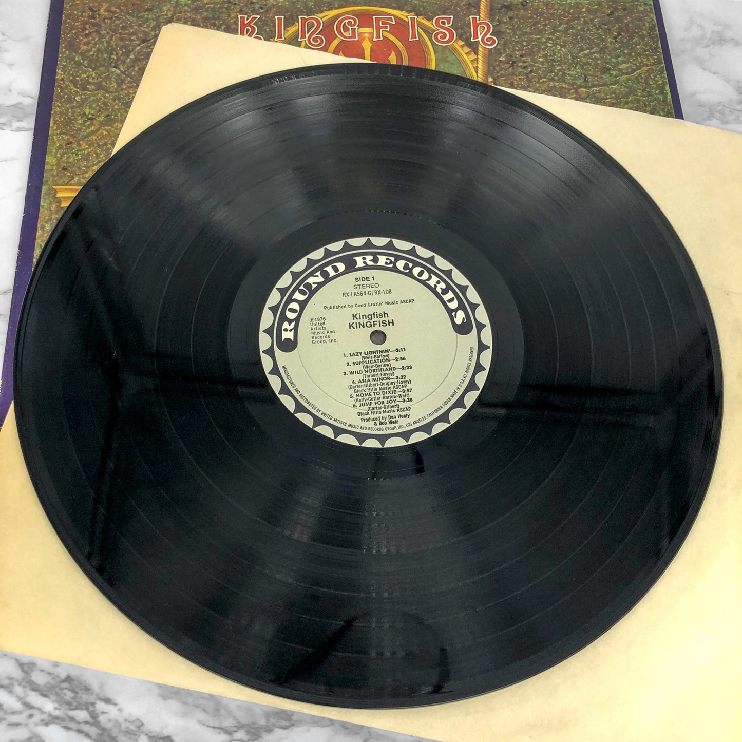 Kingfish – Kingfish S/T [VINYL LP] 1976 • Round Records