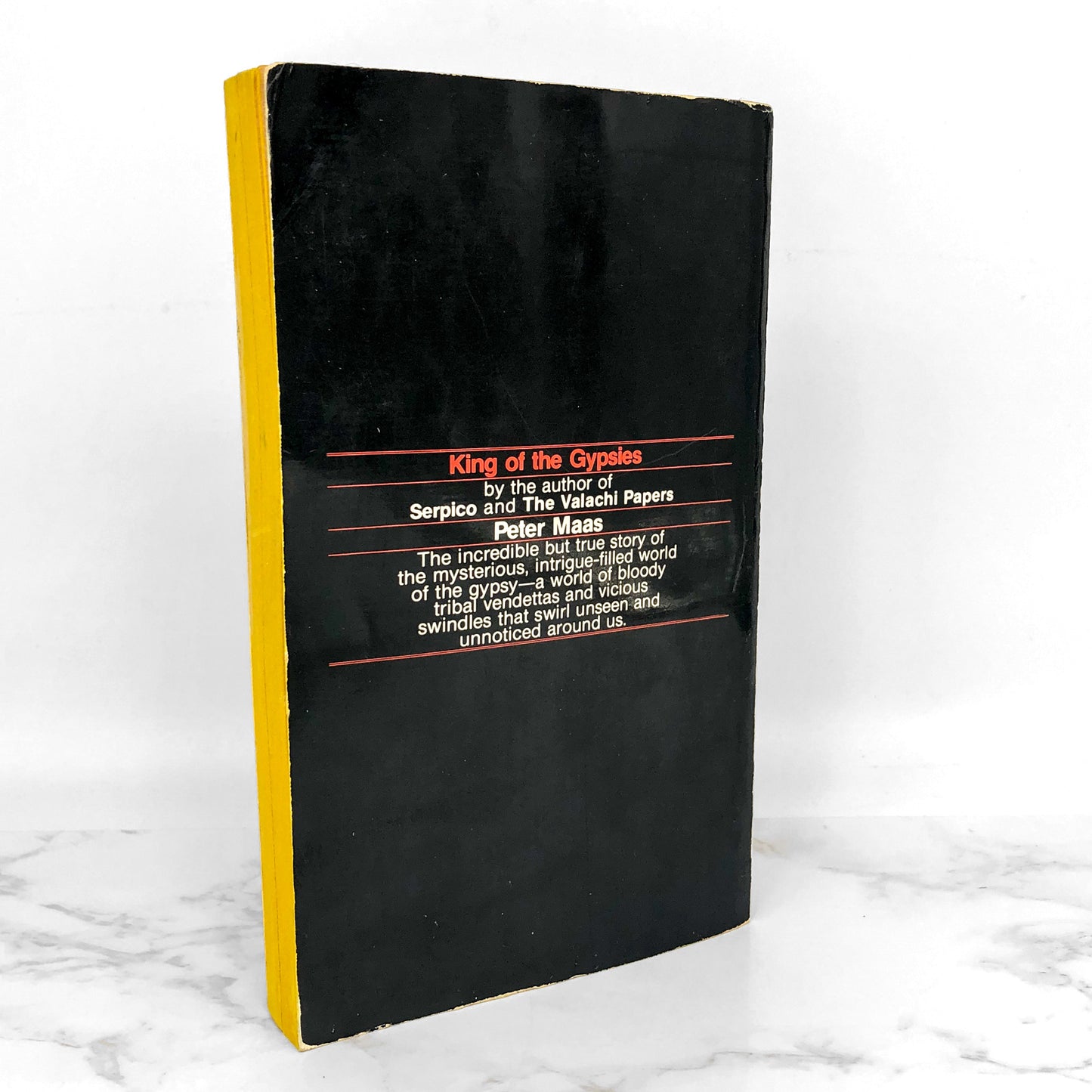 King of the Gypsies by Peter Maas [1978 PAPERBACK]