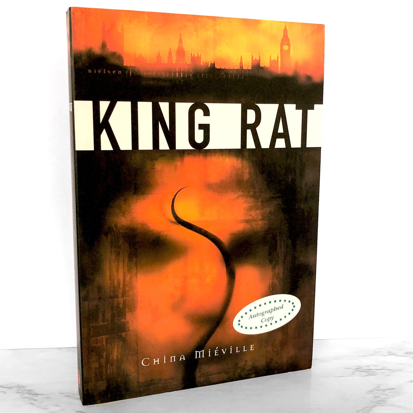 King Rat by China Miéville SIGNED! [FIRST PAPERBACK PRINTING] 2000 • Tor