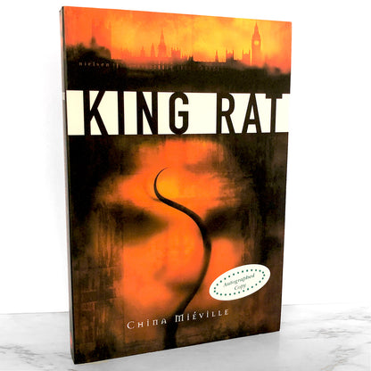 King Rat by China Miéville SIGNED! [FIRST PAPERBACK PRINTING] 2000 • Tor