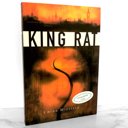 King Rat by China Miéville SIGNED! [FIRST PAPERBACK PRINTING] 2000 • Tor
