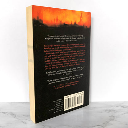 King Rat by China Miéville SIGNED! [FIRST PAPERBACK PRINTING] 2000 • Tor