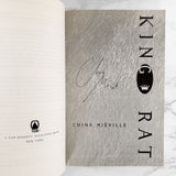 King Rat by China Miéville SIGNED! [FIRST PAPERBACK PRINTING] 2000 • Tor