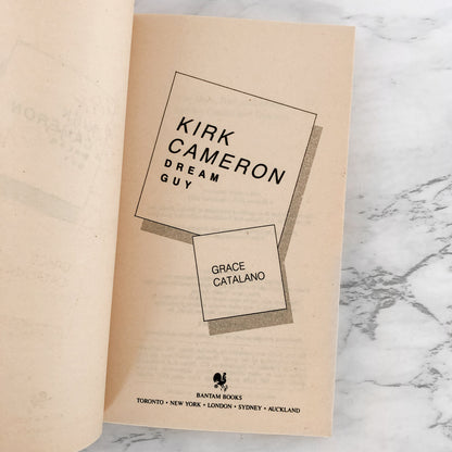 Kirk Cameron: Dream Guy by Grace Catalano [1987 PAPERBACK]