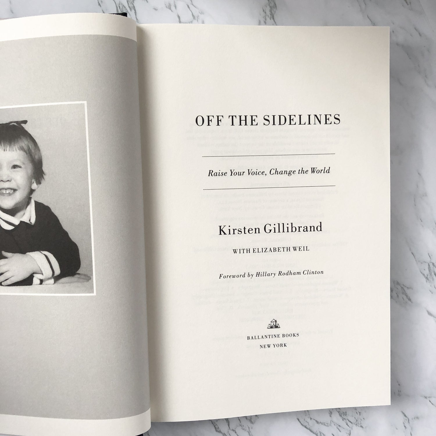 Off the Sideline by Kirsten Gillibrand SIGNED! [FIRST EDITION] - Bookshop Apocalypse