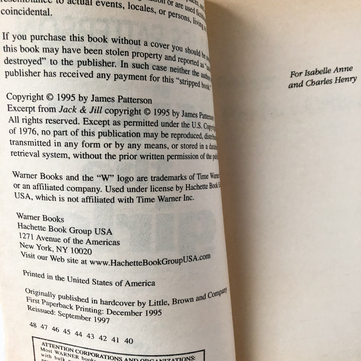 Kiss The Girls by James Patterson [1997 PAPERBACK] - Bookshop Apocalypse